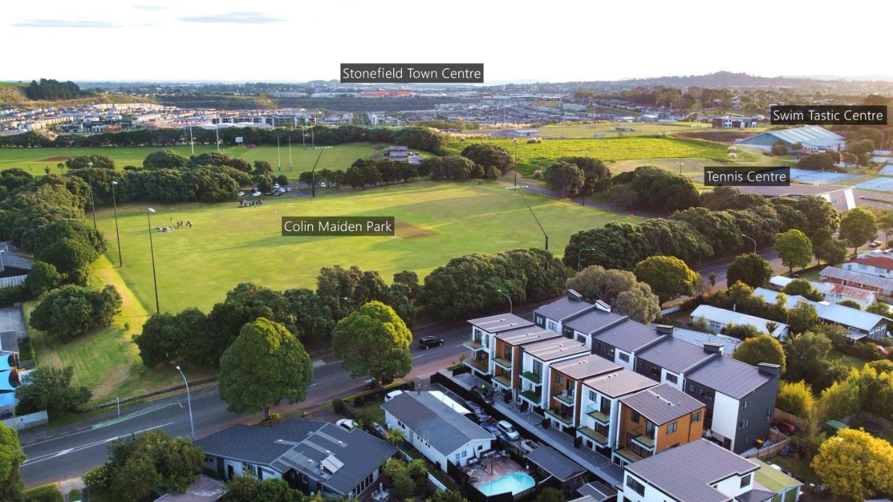 Luxury Brand New Designer Living Auckland Exterior foto